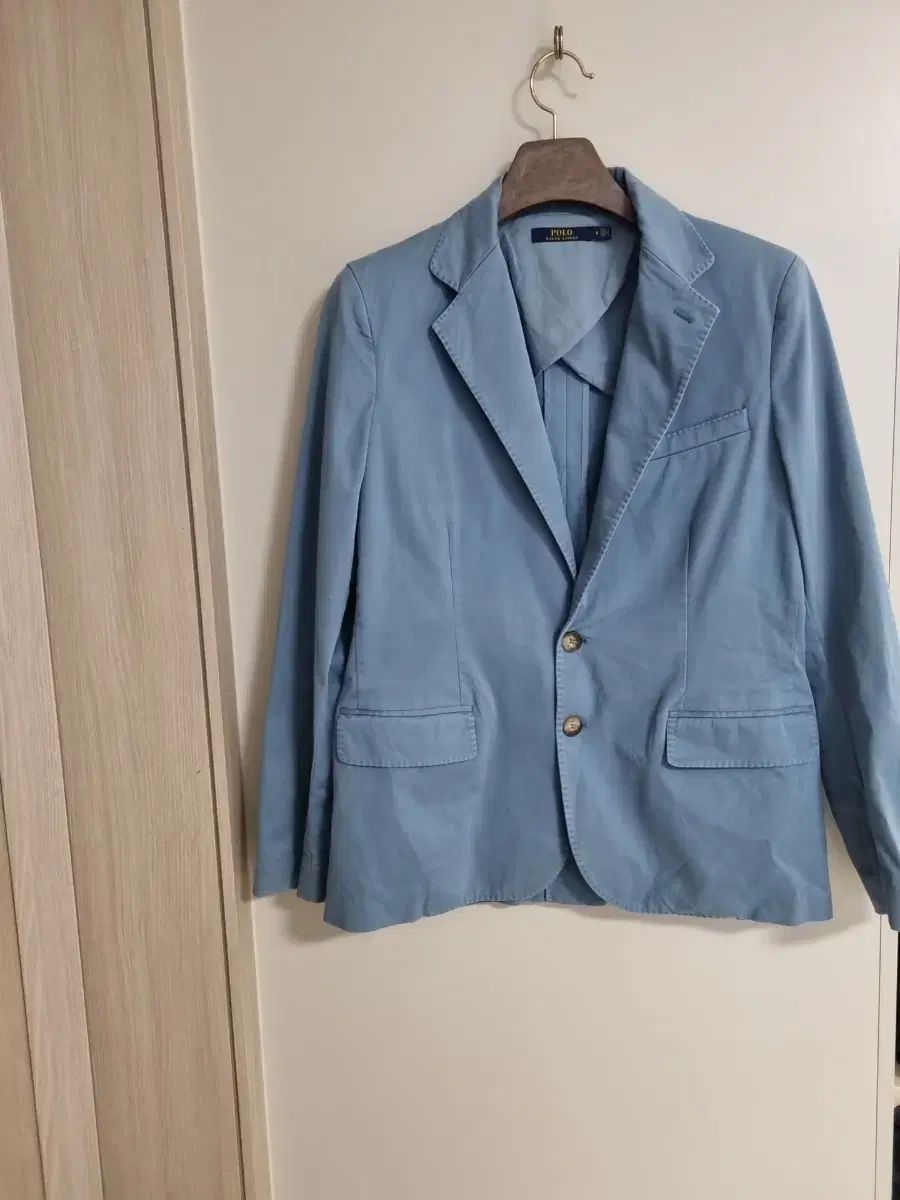 ポロ Ralph Lauren ラルフローレン 青 ブレザー ジャケット