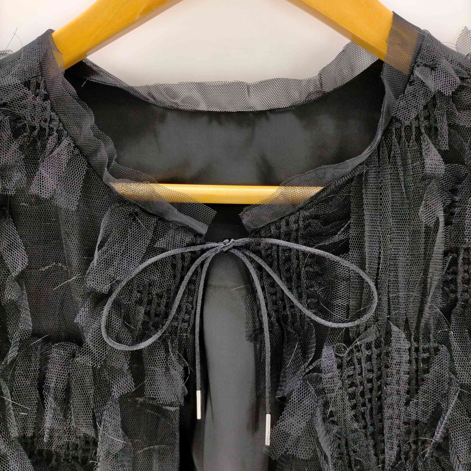 RIM.ARK(リムアーク) Tulle mini vest レディース 表記無  中古 古着 0243 リムアーク RIM.ARK Tulle mini vest レディース 表記無 - メルカリ