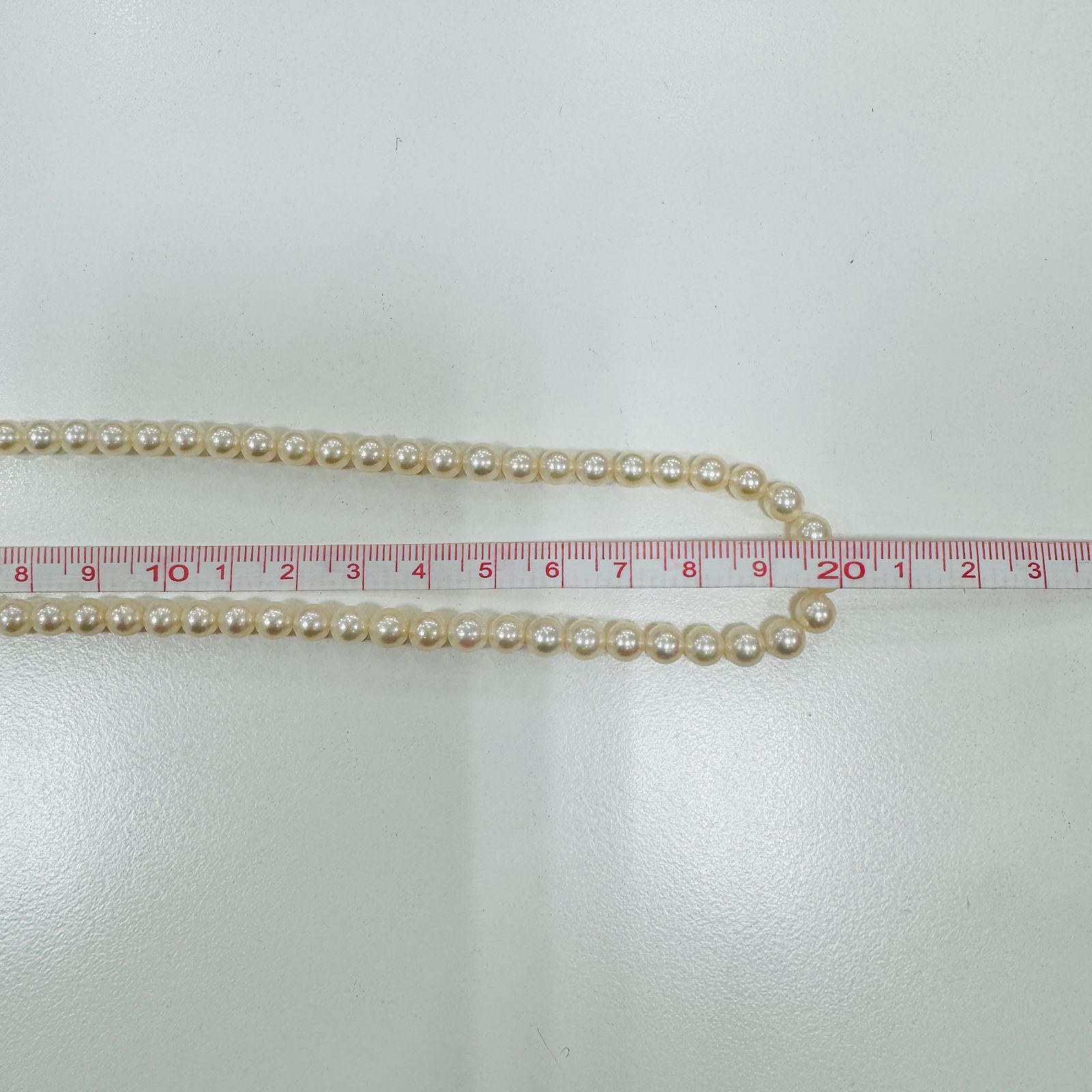 A【ヴィンテージ】MIKIMOTO ミキモト パールネックレス 本真珠