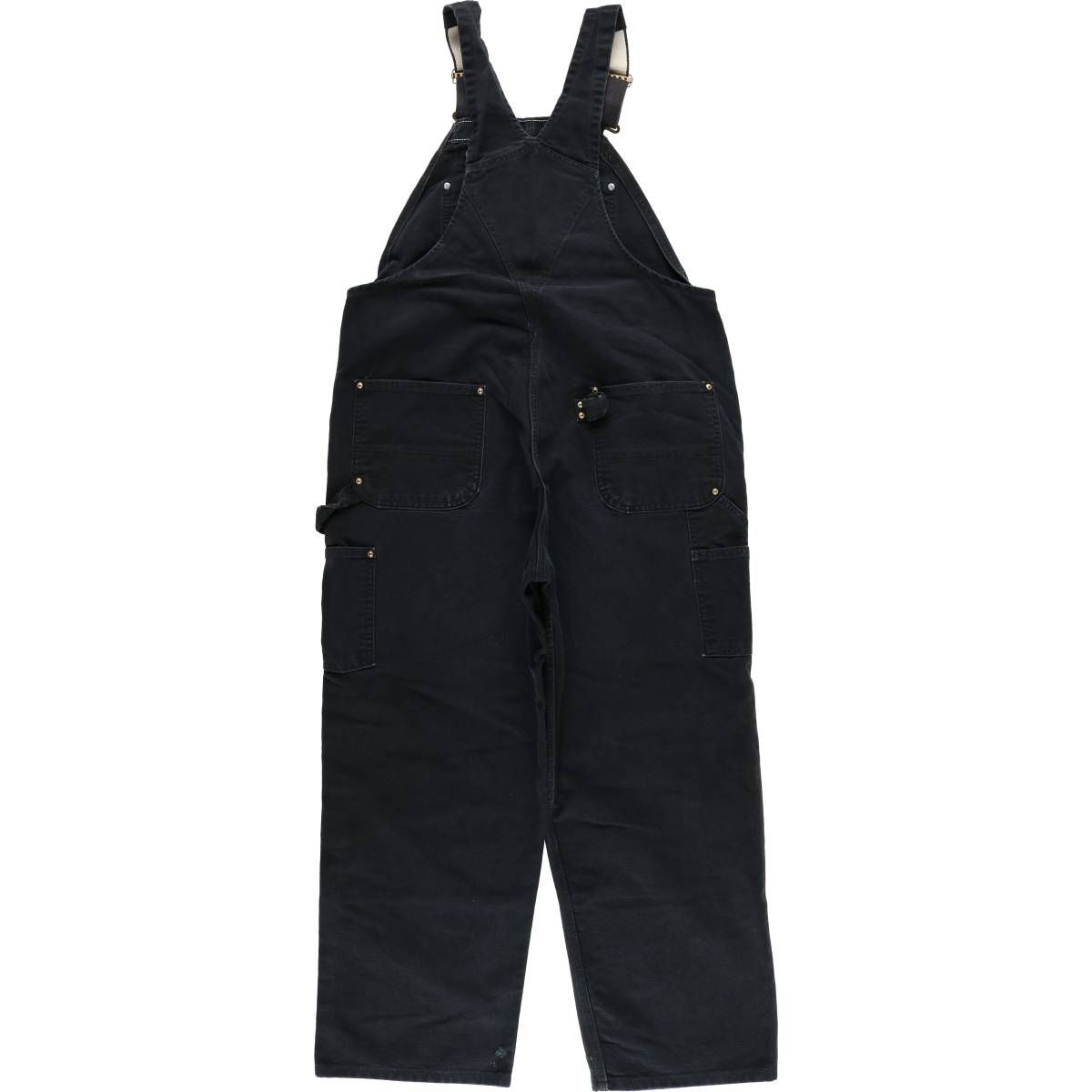 古着 ビッグサイズ カーハート Carhartt ダブルニー ダック オーバーオール メンズw40相当 eaa586205