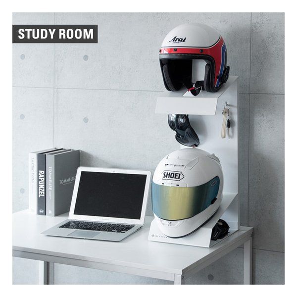 宮武製作所 ミヤタケセイサクジョ ヘルメットディスプレイスタンド GALEA ガ ブラック×ブラック HST-300 BKBK 2647989 MARWIL-DEMENAGEMENTS_CH