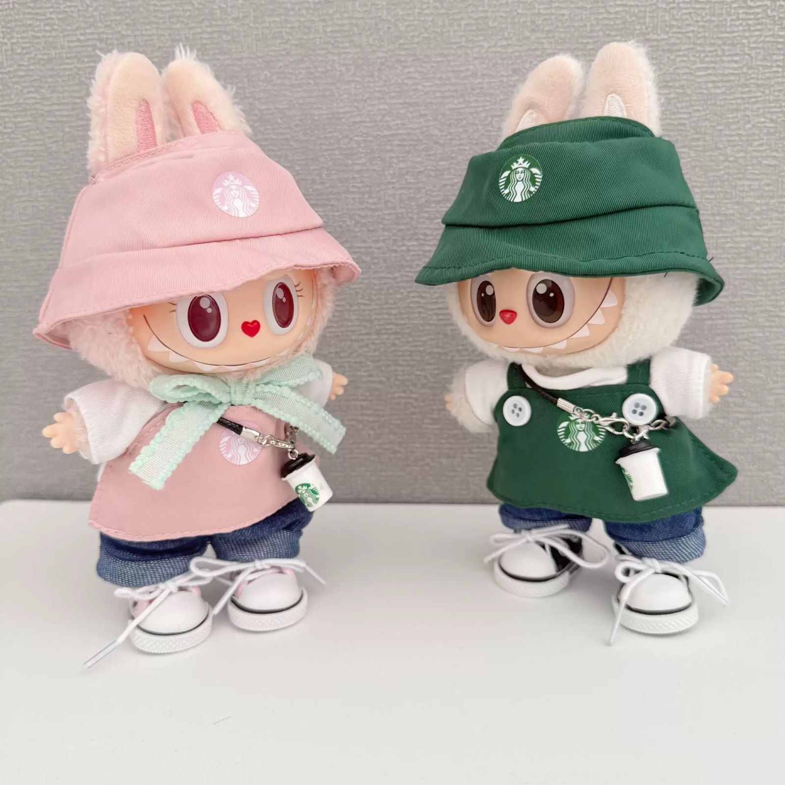 6点セット】ラブブ服 LABUBU ぬいぐるみ着ぬい服 17cm ラブブ