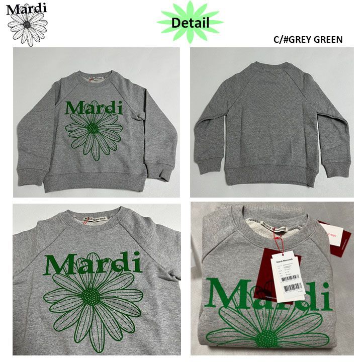 KIDS SWEATSHIRT FLOWERMARDI(※取り寄せ商品7～14日以内での配送)