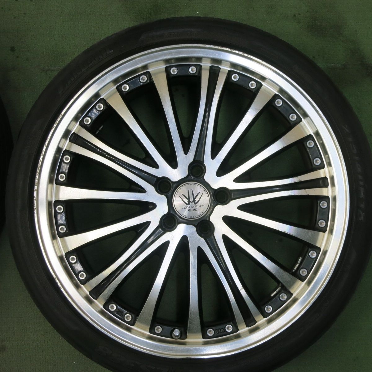 4本価格！21年☆86 BRZ 等 LOXARNY EX BYRON AVENGER 215/40R18 ランド 