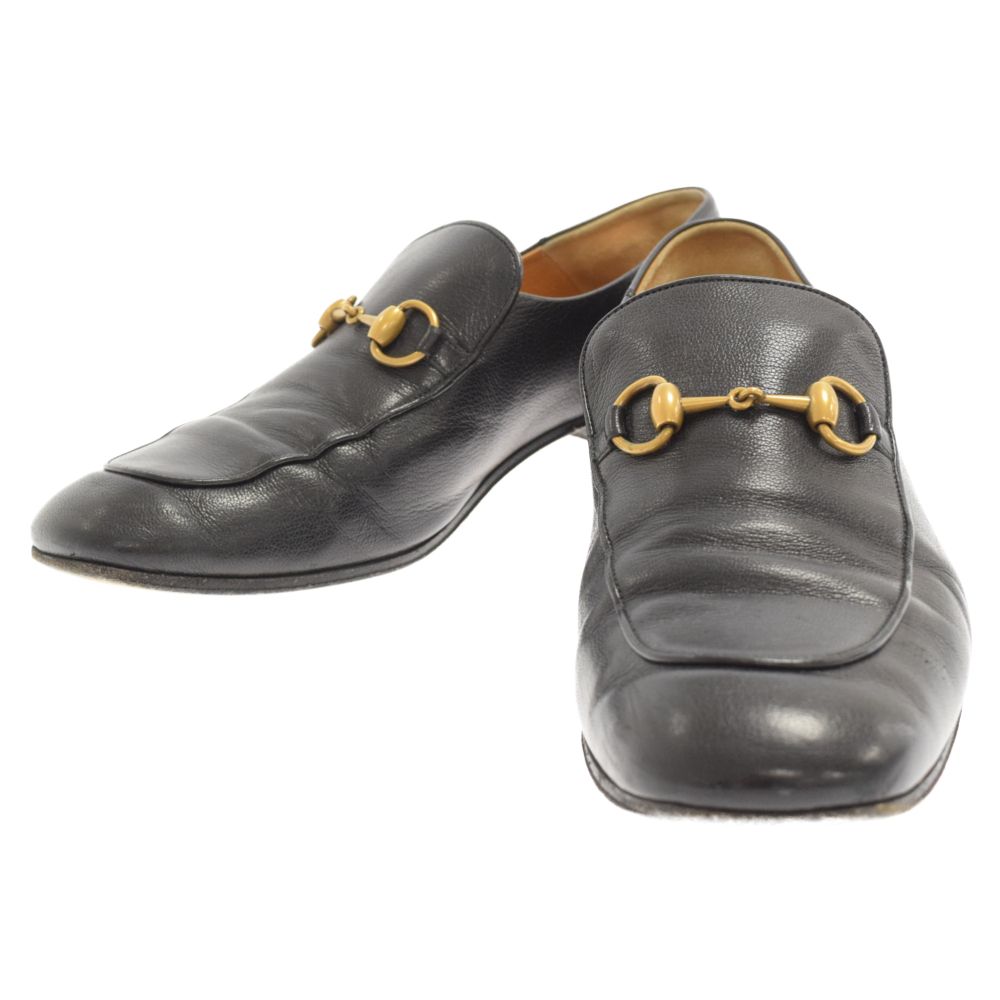 グッチ　ホースビット レザー ローファー シューズ 黒　570894 6サイズ 楽天市場】GUCCI(グッチ) サイズ:6 ホースビット レザー