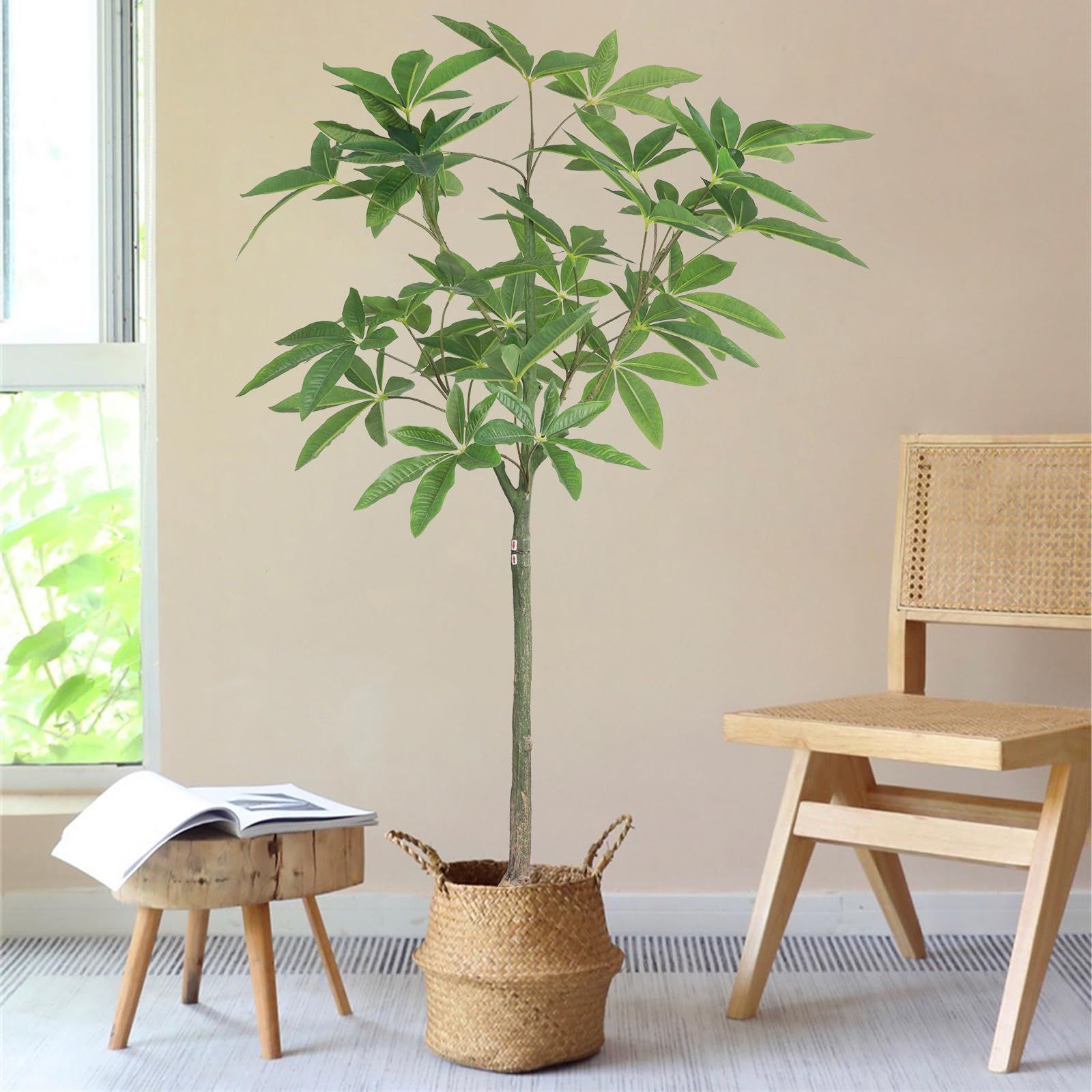 観葉植物 人工観葉植物 フェイクグリーン パキラ 高さ120cm 造花 観葉 