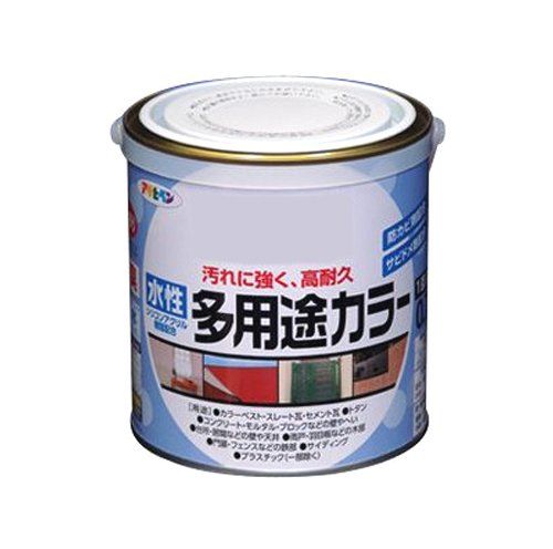 （まとめ買い）アサヒペン 水性多用途カラー 0.7L 赤さび 【3缶セット】