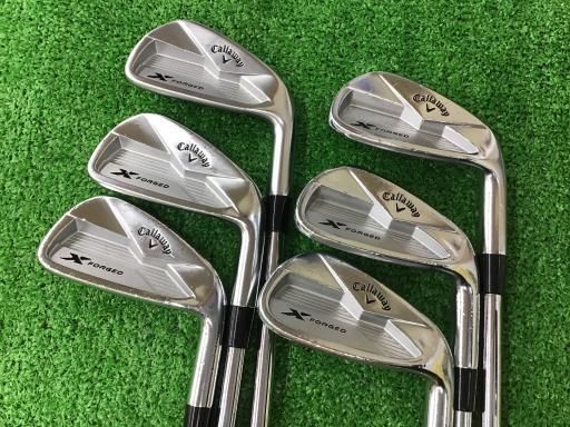キャロウェイXフォージド2018モデル　モーダス120S アイアン6本セット キャロウェイ X FORGED 2018 アイアン6本セット(#5-9 PW