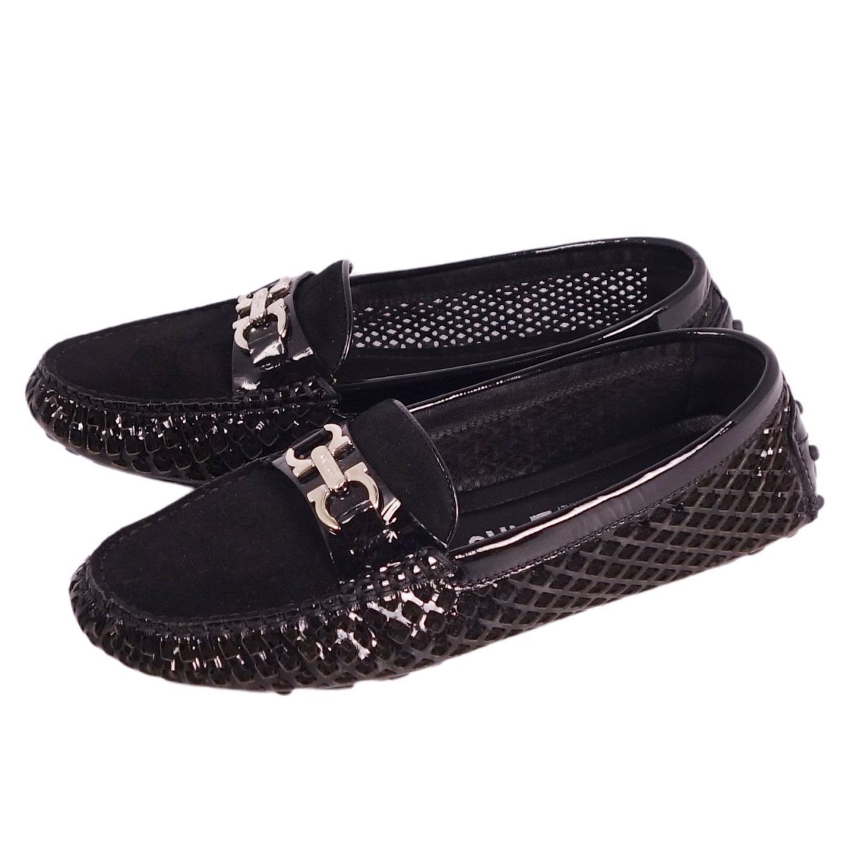 美品 サルヴァトーレ フェラガモ Salvatore Ferragamo ローフ