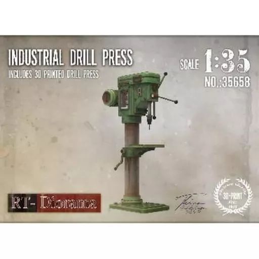 プラモデル 1|35 工場のドリルプレス RTD35658