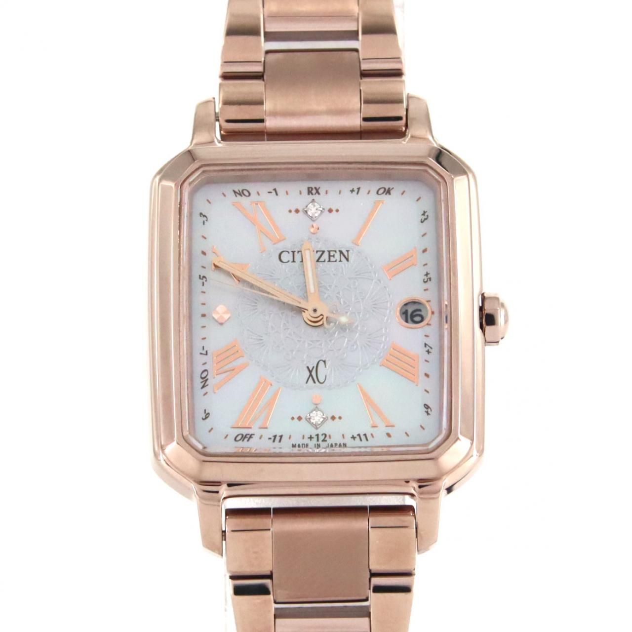 シチズン クロスシー 電波時計 H060-008F101|ES9506-54N TI ソーラークォーツ