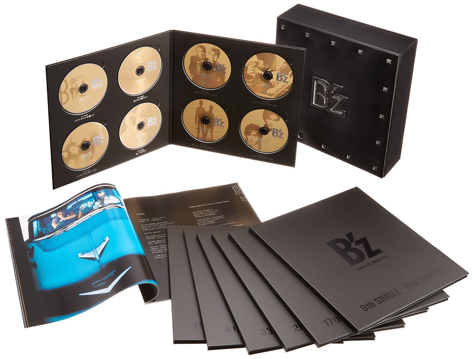 B'z COMPLETE SINGLE BOX【Black Edition】