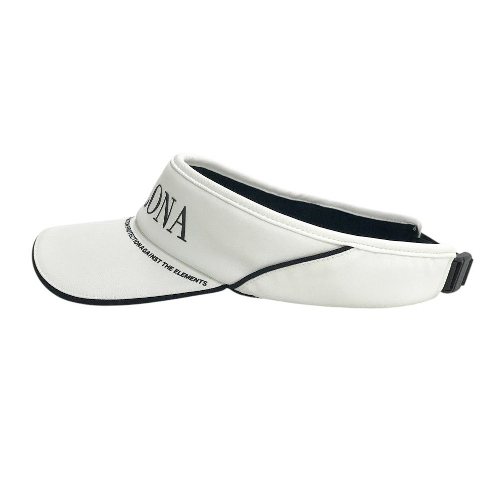 MARK-LONA マークアンドロナ モデル サンバイザー ホワイト系 240101547597 ゴルフウェア ストスト