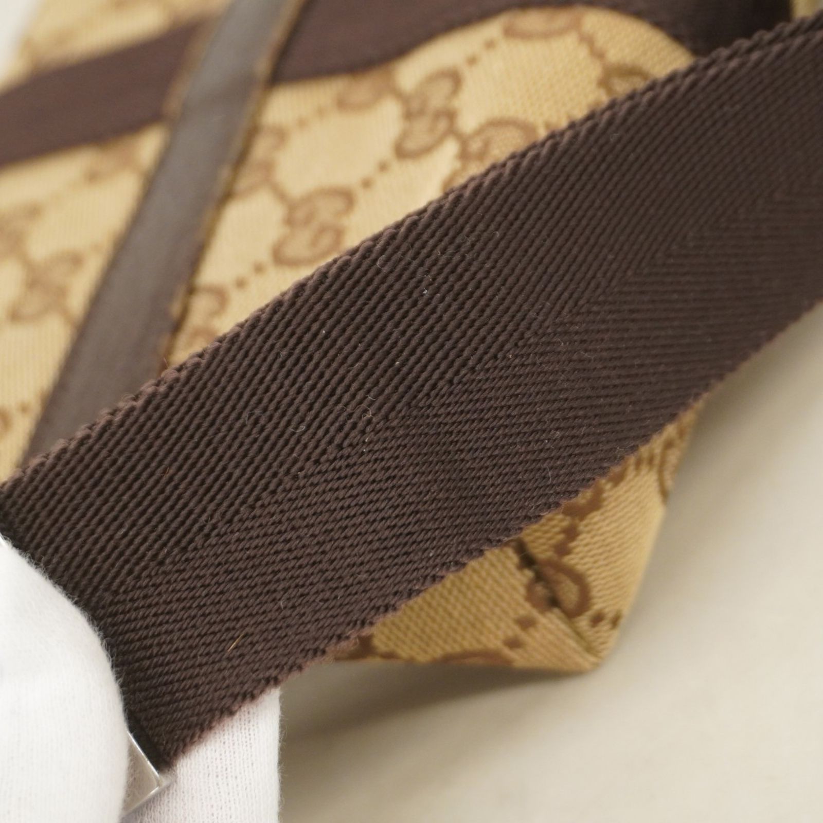 グッチ Gucci グッチ ウエストバッグ GGキャンバス 131236 キャンバス ブラウン メンズ レディース DECORATOM_COM_BR