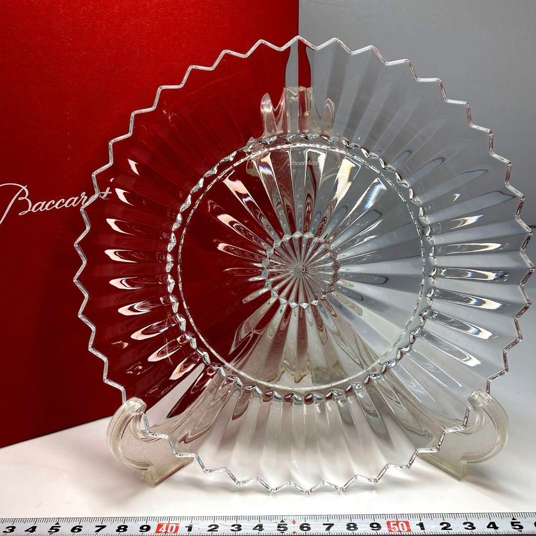 バカラ ミルニュイ プレート 共箱 横幅20.7㎝ 東Y6-0603 トヒオ