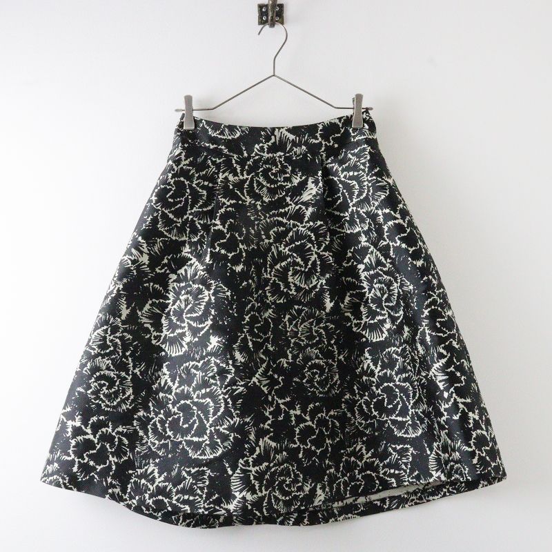 M'SGRACY エムズグレイシー フレアスカート ジャガード 花柄 M M'S GRACY - 美品 エムズグレイシー M'S GRACY フラワー
