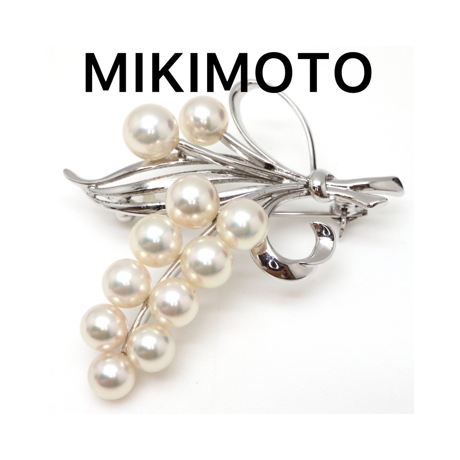 訳あり超特価の通販 MIKIMOTO(ミキモト)】アコヤ本真珠ブローチ 5.5-7.0mm珠 - メルカリ その他