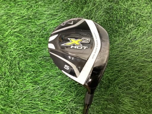 CALLAWAY X2 HOT 5W フェアウェイウッド FLEX-SR キャロウェイ X2 HOT フェアウェイウッドの試打レビュー 口コミ
