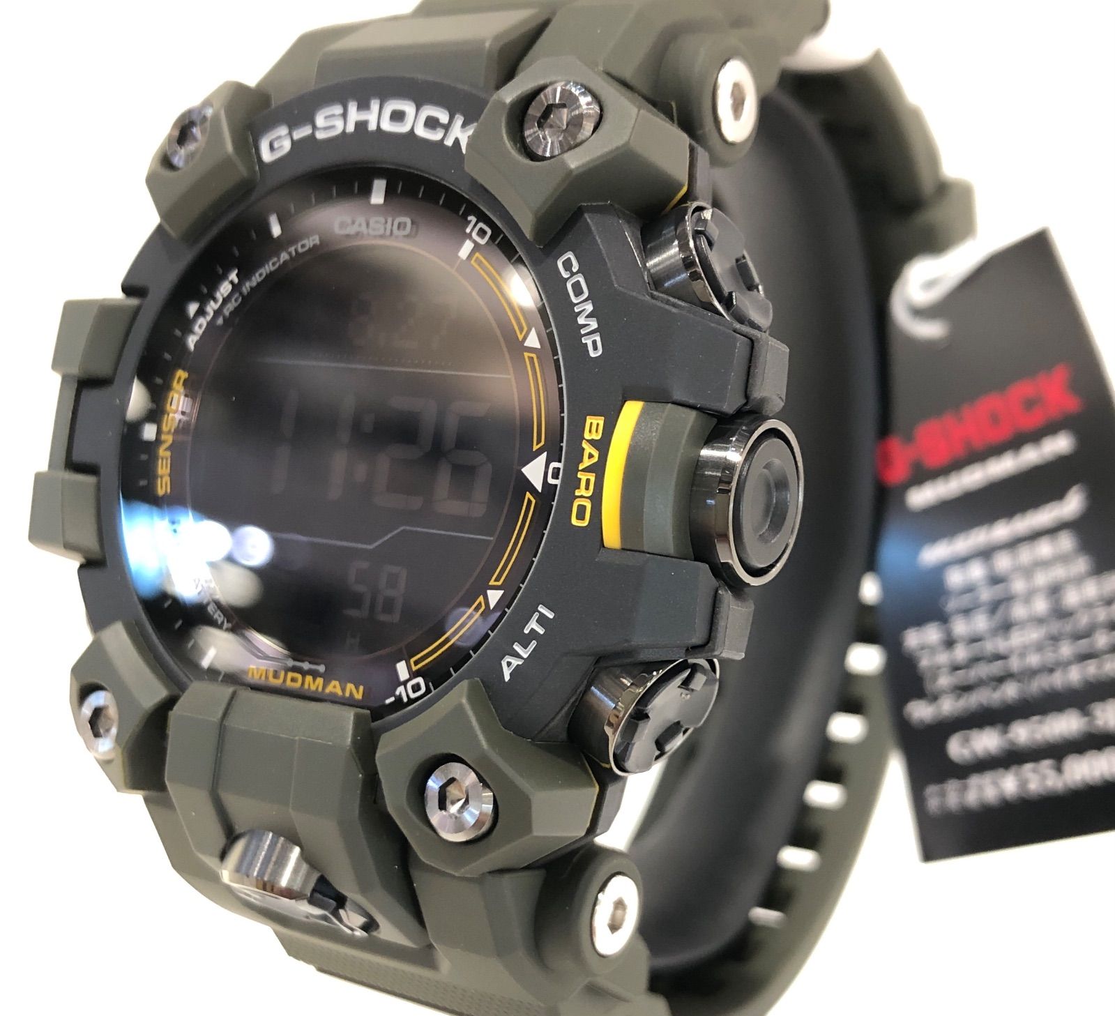 新品正規品】G-SHOCK マッドマン カーキ GW-9500-3JF☆おまけ付 ...