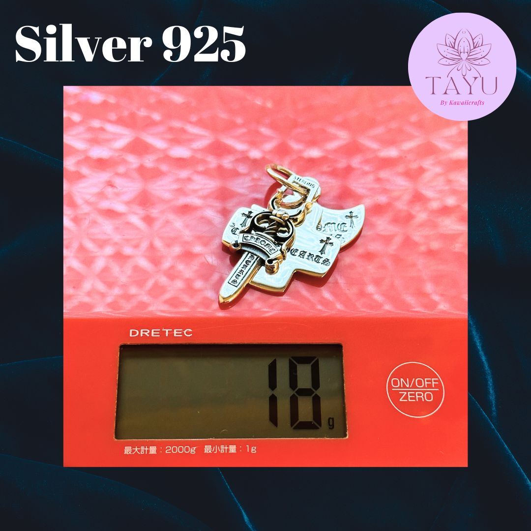 シルバー925 3トリンケッツチャーム