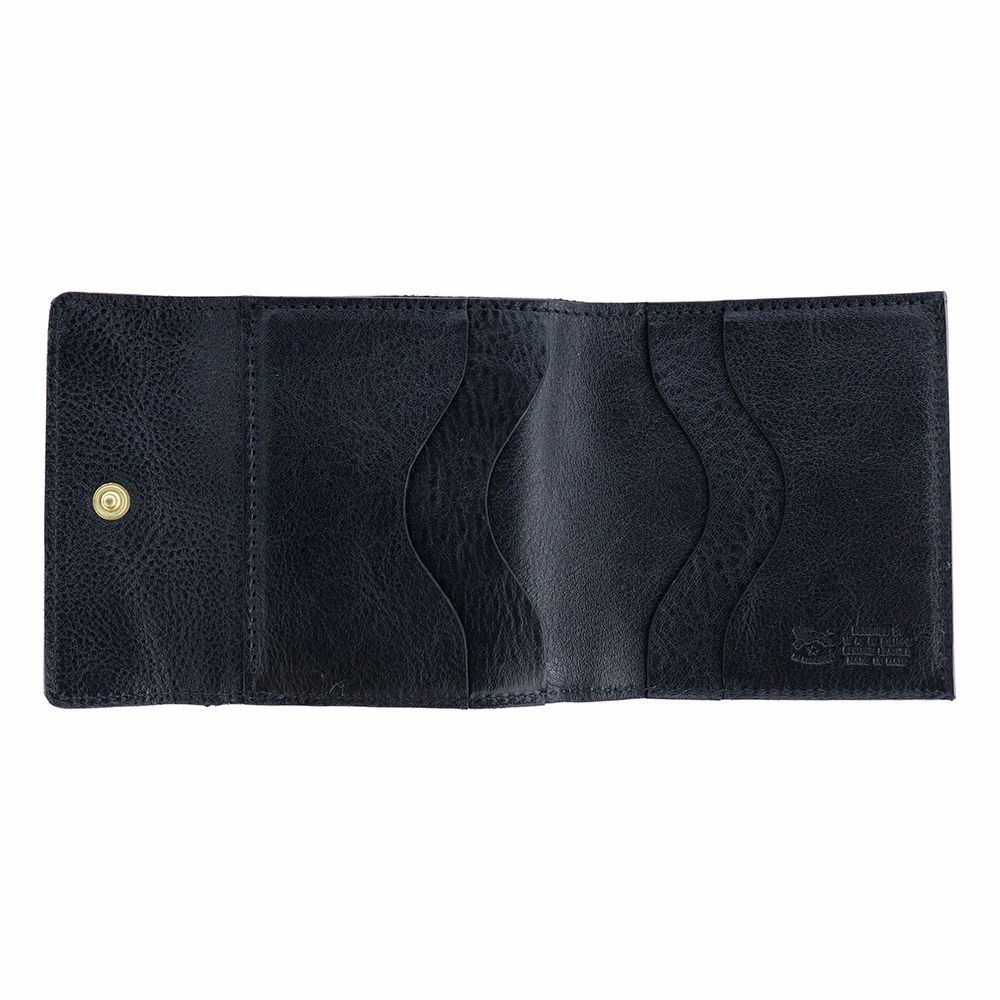イルビゾンテ 財布 三つ折り SMW022 PV0005 BK110B ブラック IL BISONTE イルビゾンテ 財布 三つ折り SMW022 PV0005 / PV0004