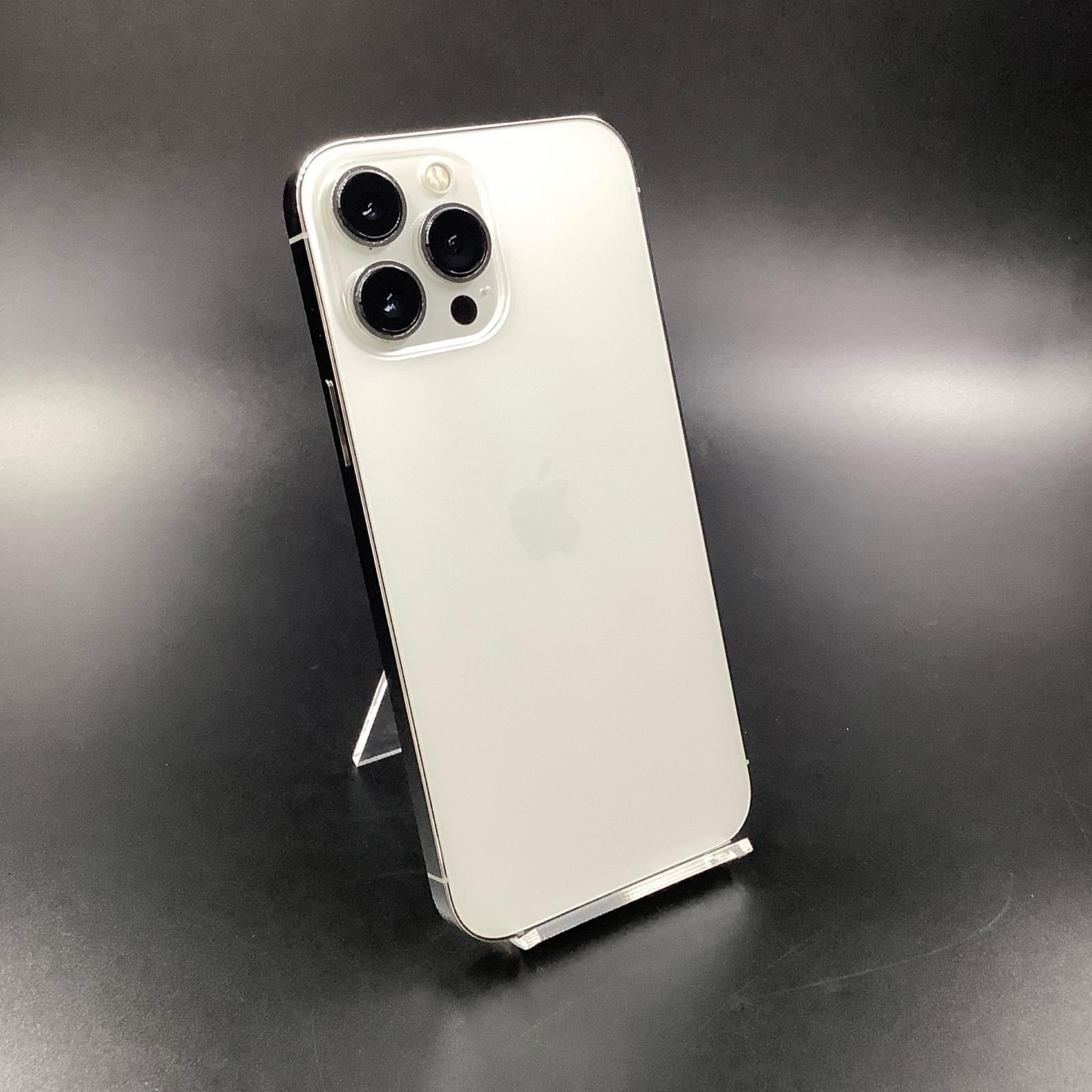 【最速発送】Apple iPhone 13 Pro Max 128GB シルバー docomo 白ロム 73%【難有】