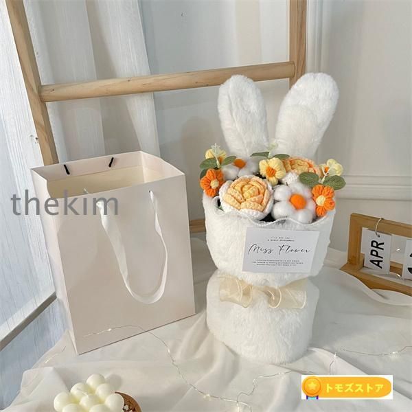 結婚式 ニット花飾り