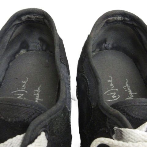 ナンバーナイン NUMBER N INE ミヤシタタカヒロ 03 カート期 ハート涙 パッチワーク スニーカー 9 27 cm GY 51