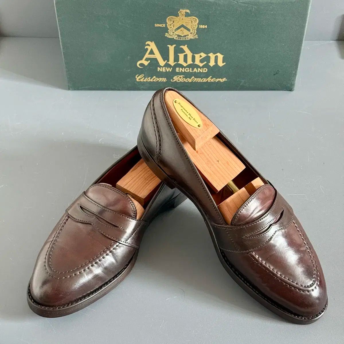10D ALDEN オールデン 684 8 コードバン ペニー ローファー