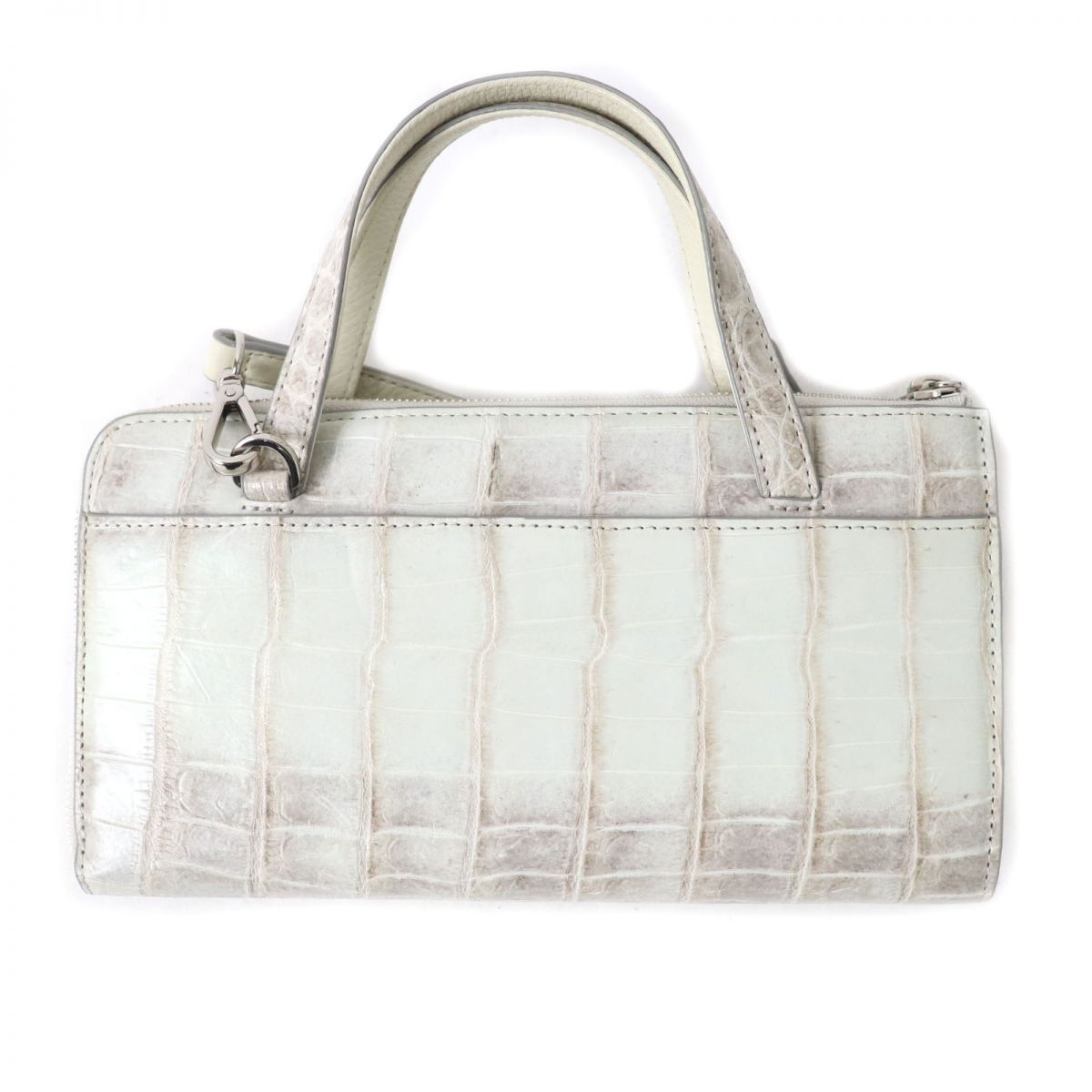 未使用品ペレリールッソPelley Lussoヒマラヤクロコダイル2WAYバッグ