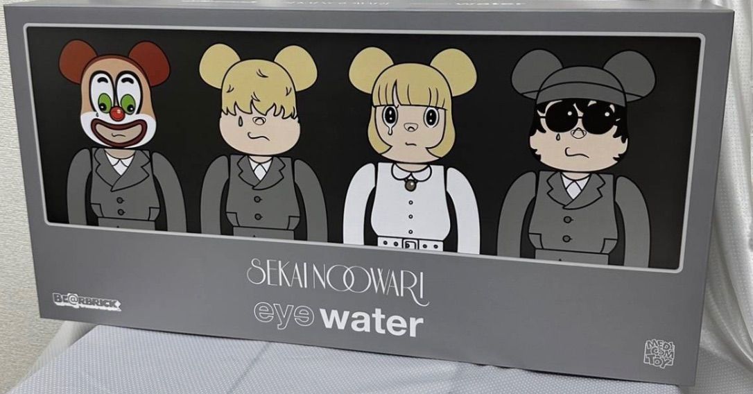 BE@RBRICK - BE@RBRICK SEKAI NO OWARI × eyewater BE@RBRICK 400% SEKAI NO OWARI × eyewater set of 4 MEDICOM