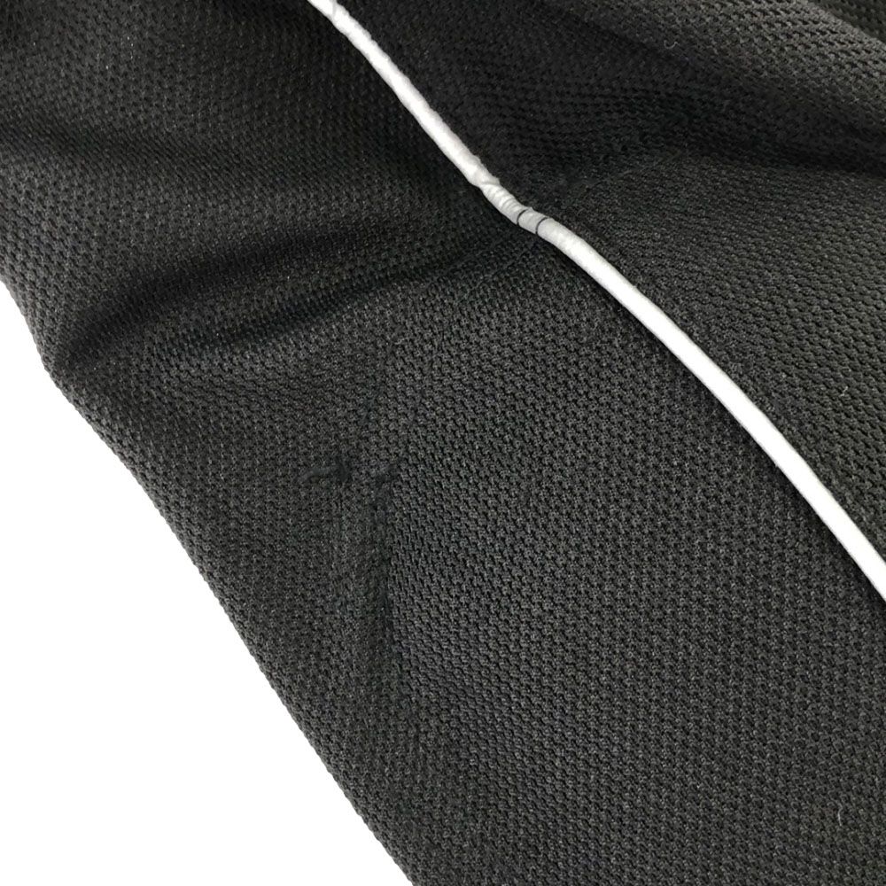 エルフ プリント バイク メッシュ ジップジャケット L ブラック elf プロテクター付 メンズ