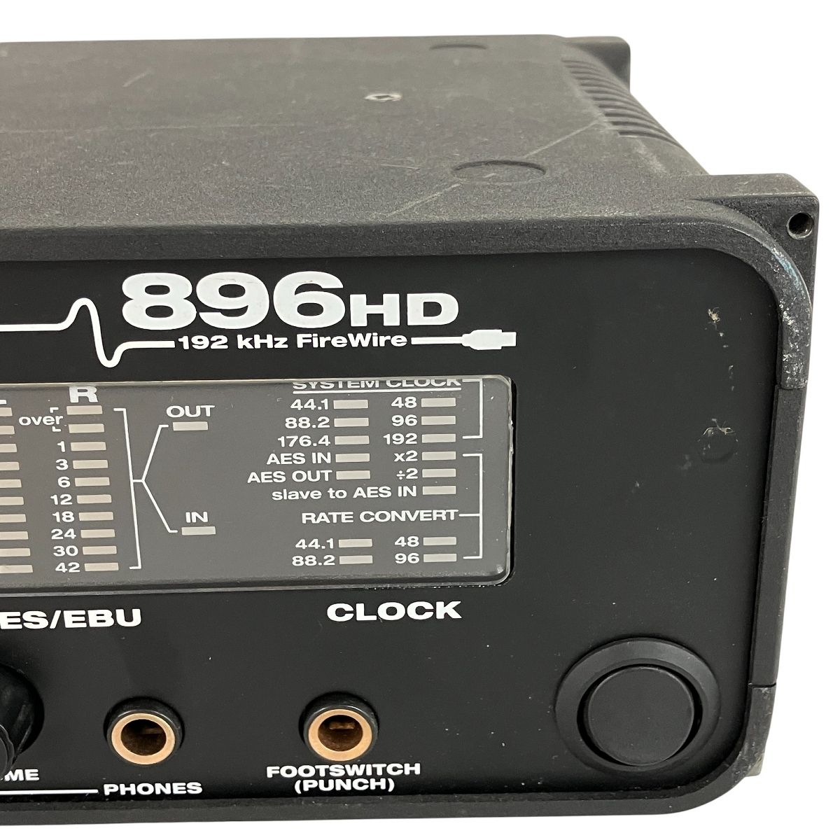 MOTU 896HD オーディオインターフェイス 電源ケーブル欠品
