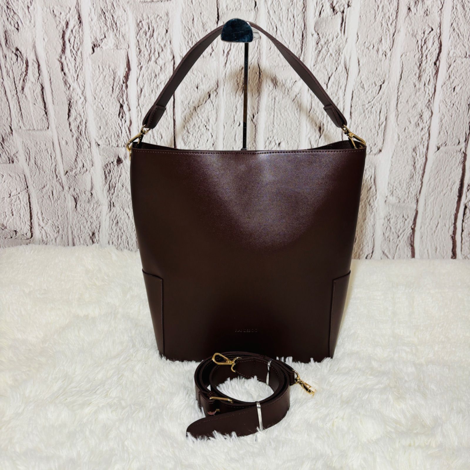 美品】RANDEBOO ランデブー Bucket bag バケットバッグ A4可 - メルカリ