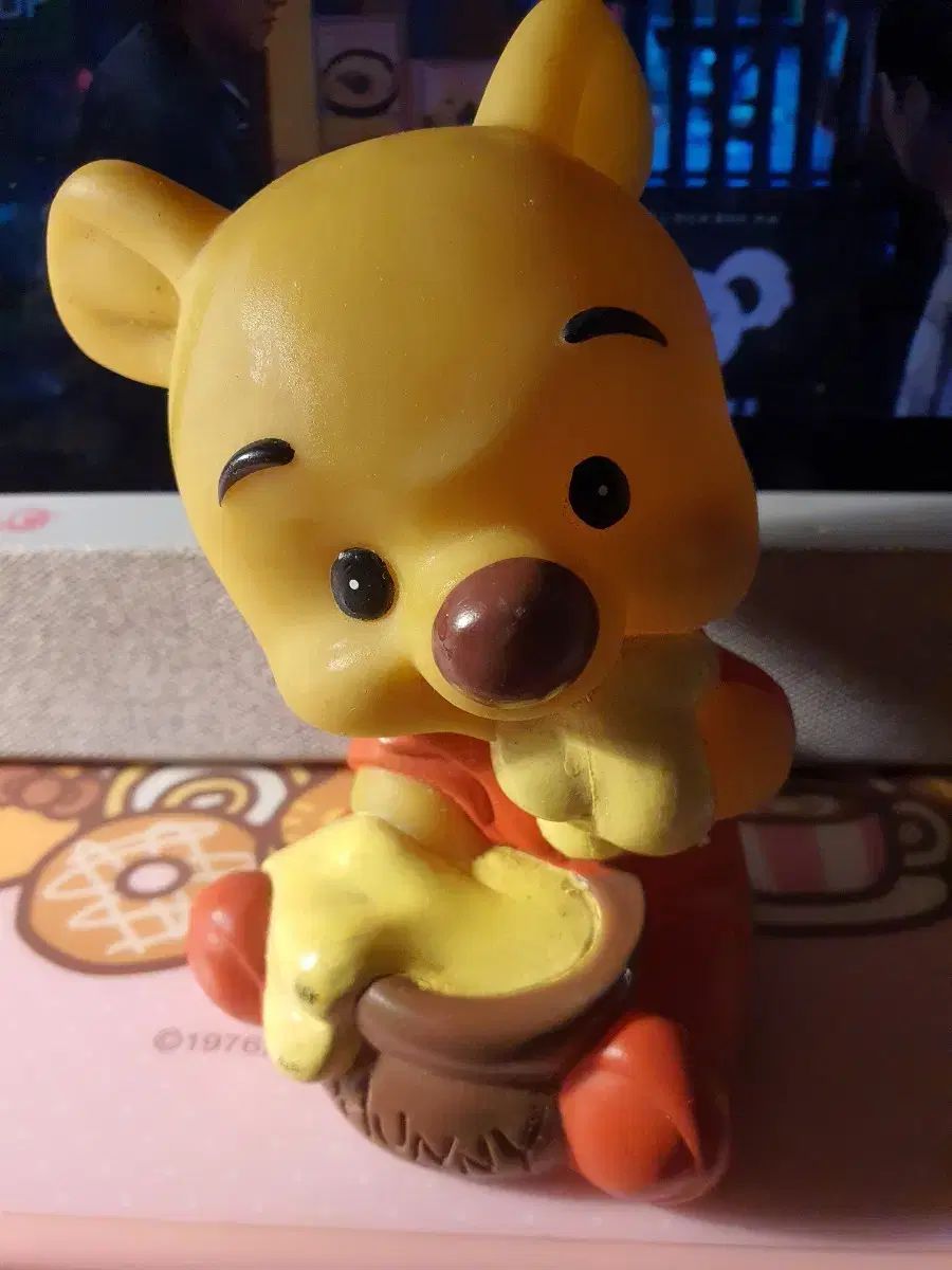 クマ プーさん くまのプーさん 人形 フィギュア オールドスクール ヴィンテージ レトロ 浴槽 ベス