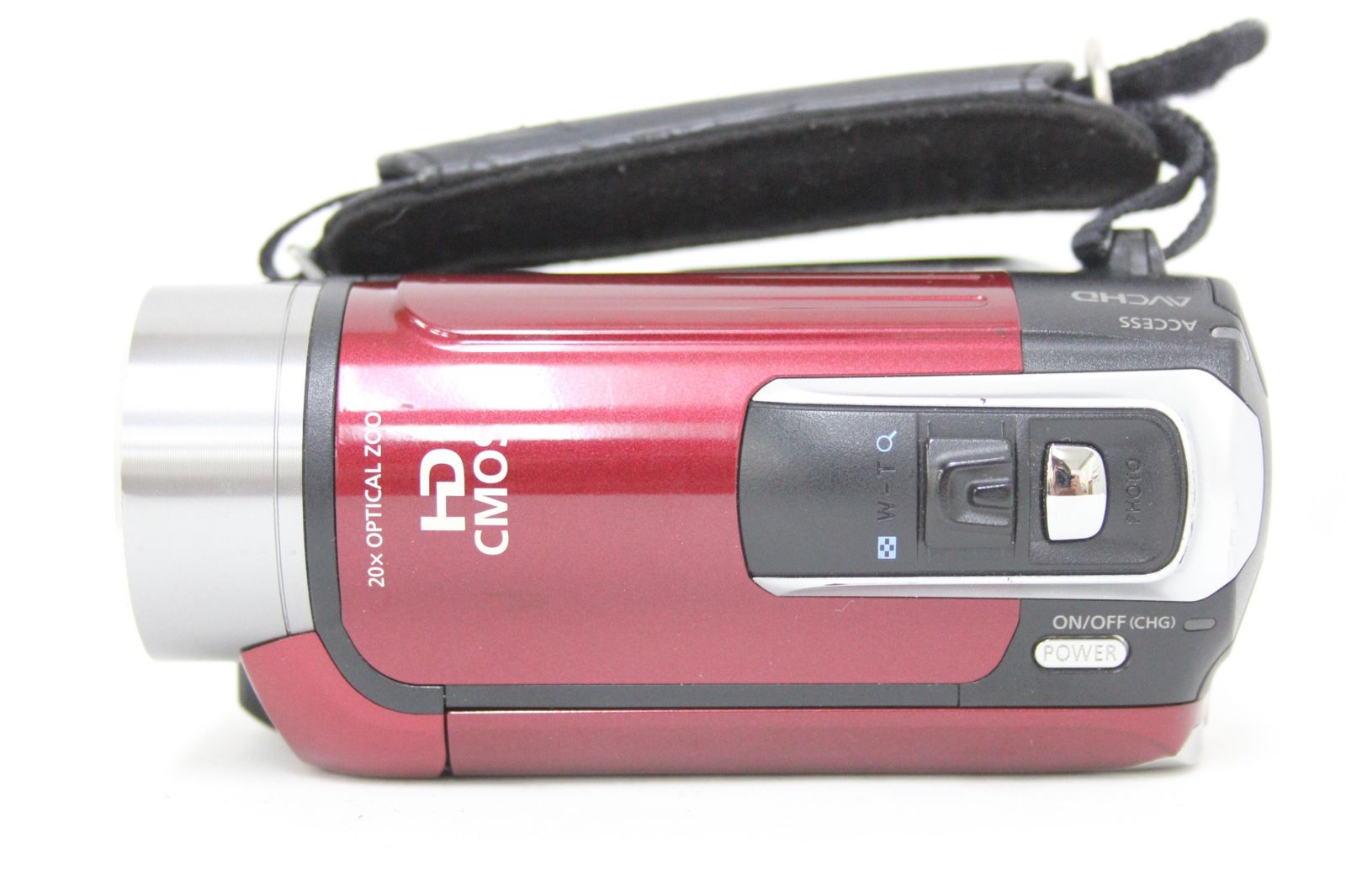 返品保証】 【録画再生確認済み】キャノン Canon ivis HF R10 レッド