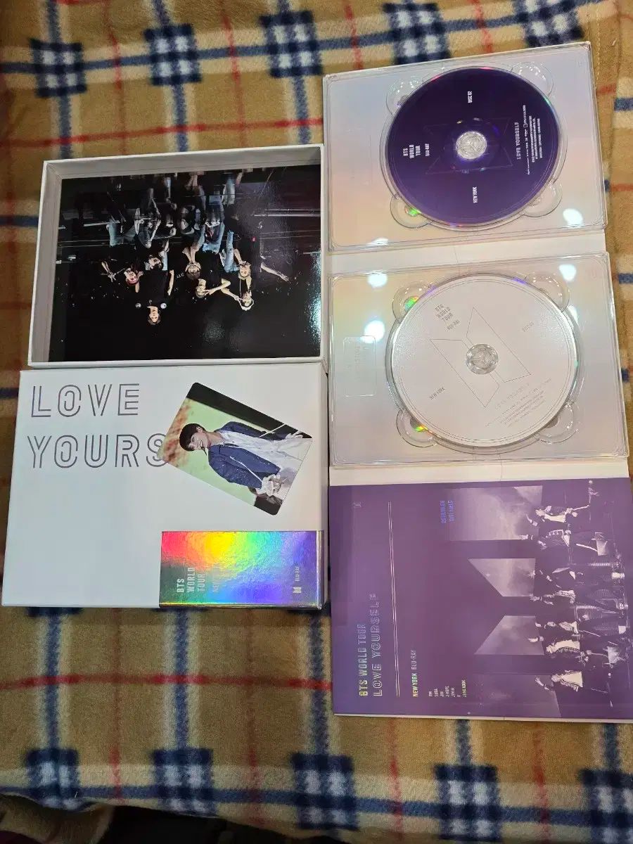 BTS(防弾少年団・バンタン) WORLD TOUR LOVE YOURSELF NEW YORK ブルーレイ Blu-ray ジョングク(JUNGKOOK・JK・グク) 付属品完備