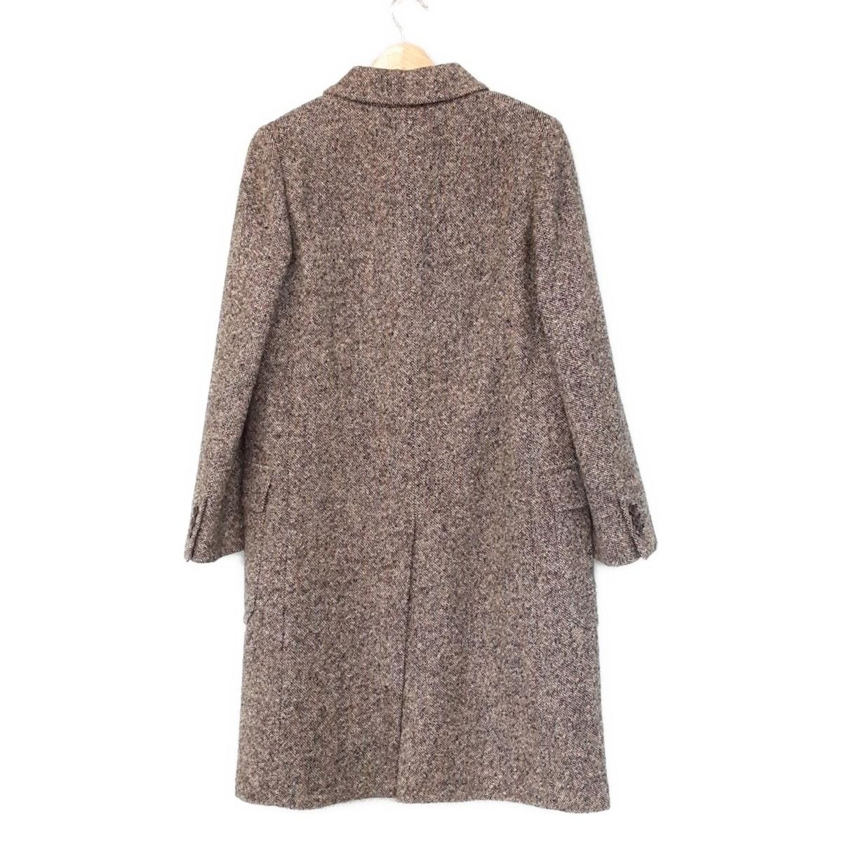 MargaretHowell マーガレットハウエル コート サイズ2 M レディース - グレーベージュ×黒 長袖|ニット|秋|冬