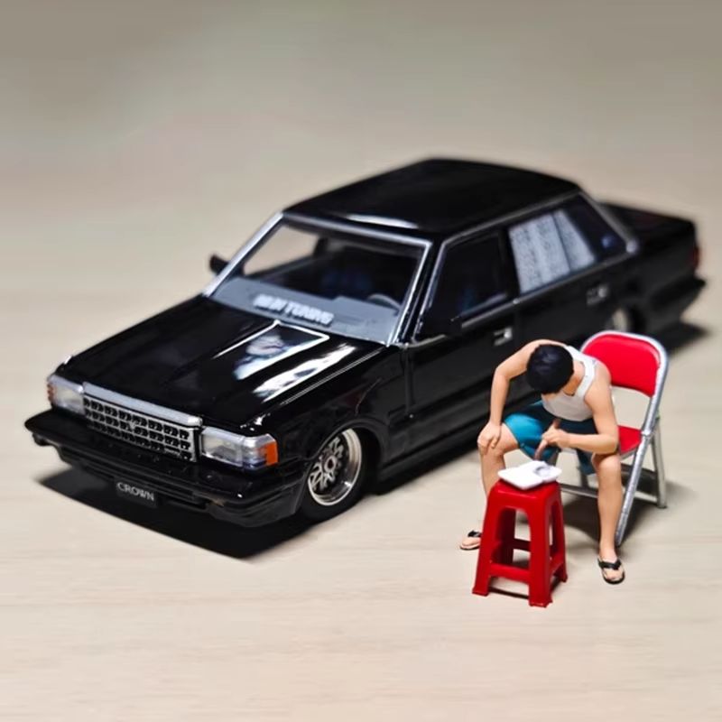 ラスト！限定モデルCROWN XCARTOYS 1/64 第 7 世代トヨタ クラウン ローサスペンション