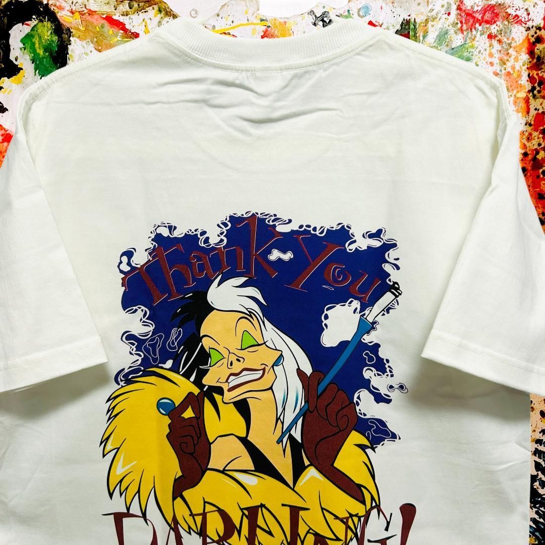 101 クルエラ レトロ リプリント Tシャツ 半袖 メンズ 新品 個性的 