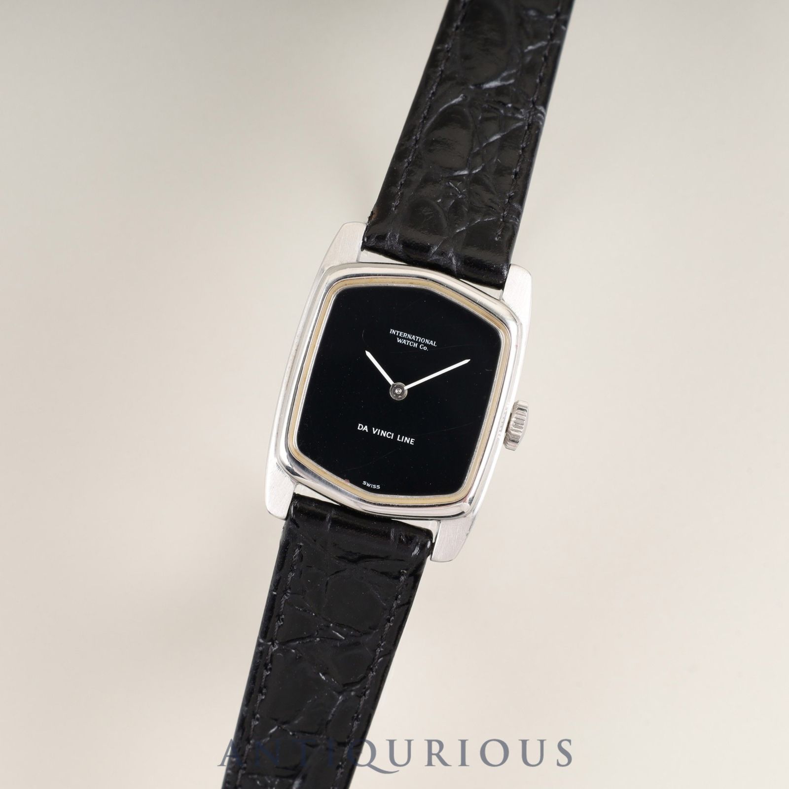 アイダブリュシー ダヴィンチライン 手巻き Cal.- SS 革 純正尾錠（SS  