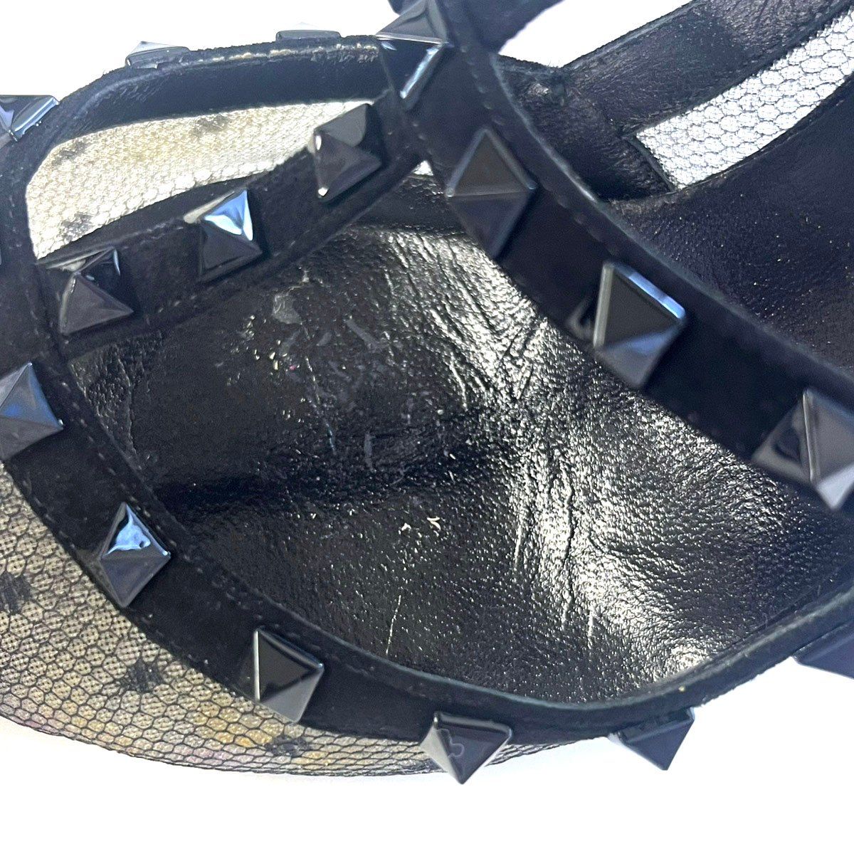VALENTINO ヴァレンティノ ロックスタッズメッシュサンダル NW2S0B07  