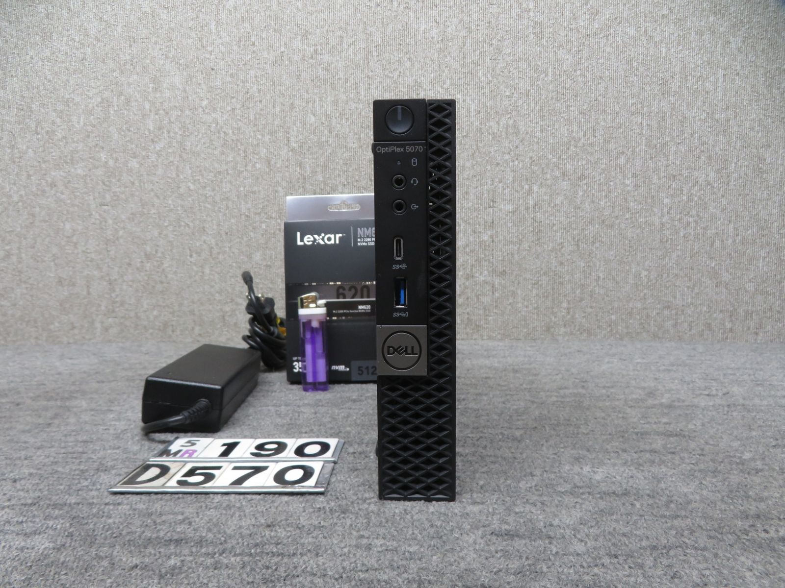 超軽量 省スペース ◆ DELL OptiPlex 5070 Micro | Core i5-9500T | SSD 512GB | メモリ8GB | win 11 Pro | 正規 Office