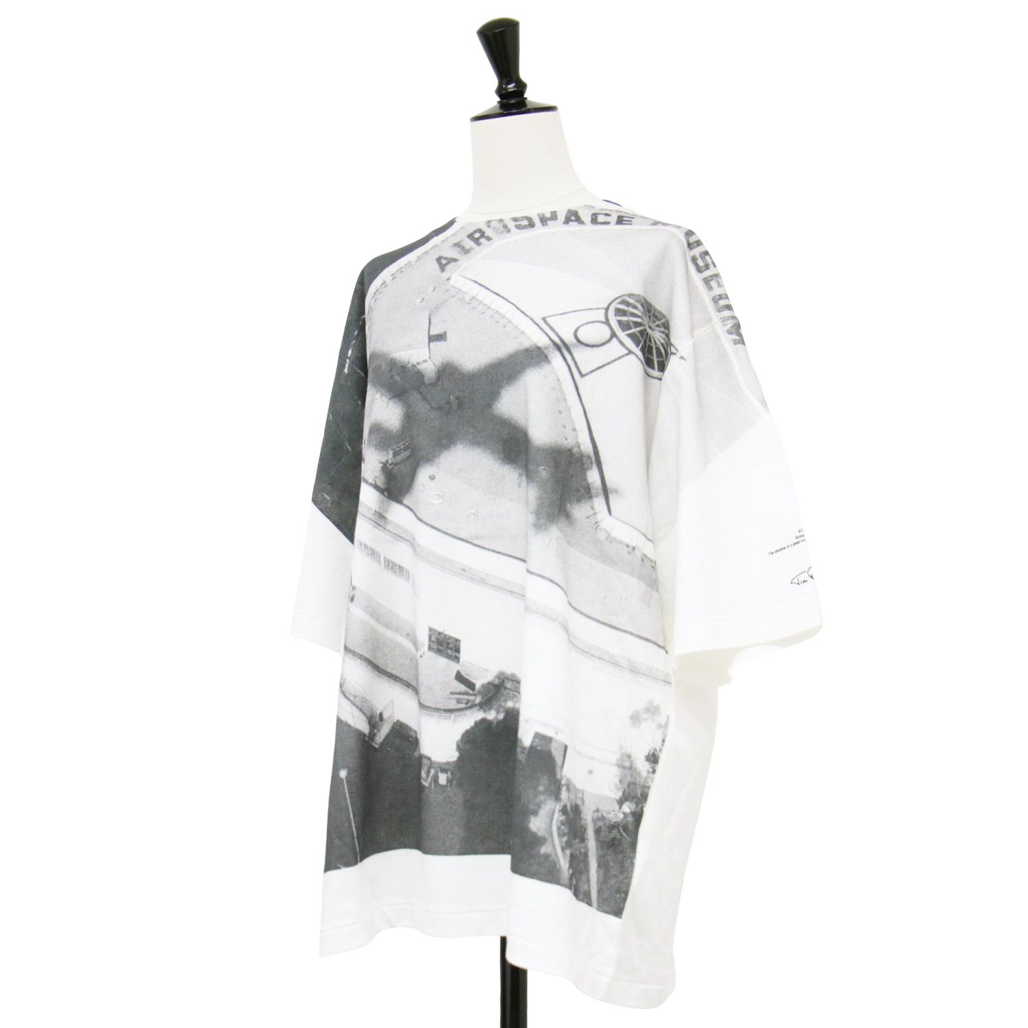 ジェーンスミス TIM BARBER グラフィックビッグシルエットTシャツ JANE SMITH / TIM BARBER Airospace Museum S/S T-SHIRT (White)