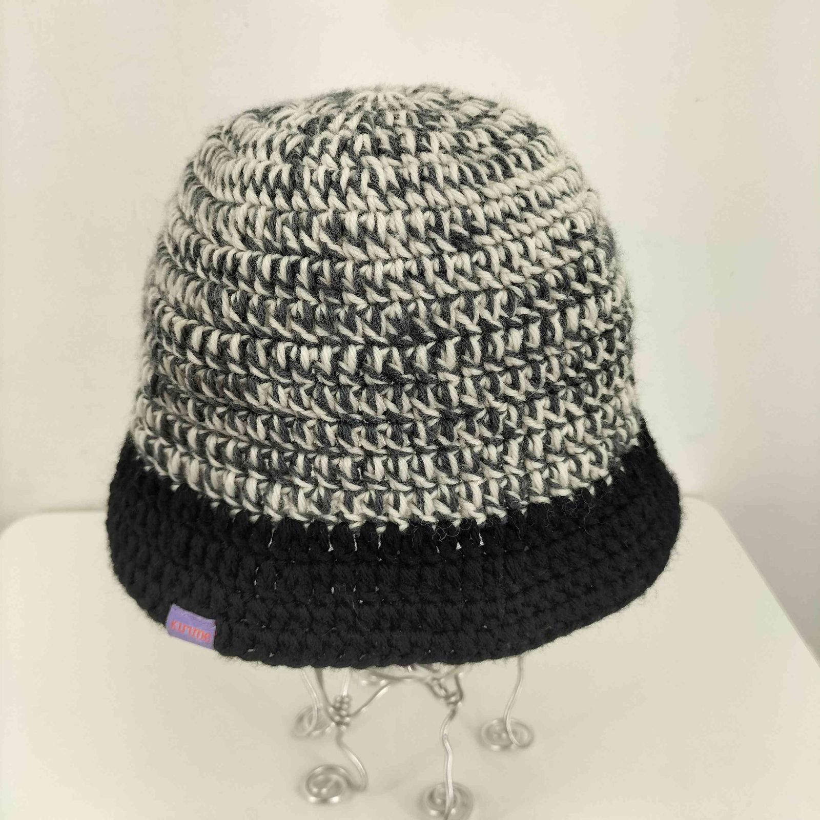 ゆーじろーkirime キリメ　クラッシャーハット　バケハ　編み込み ゆーじろー様専用kirime キリメ クラッシャーハット バケハ 編み込み