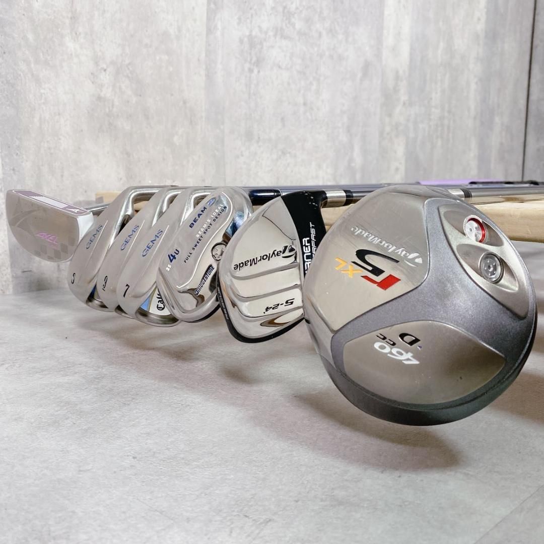 X245 テーラーメイド キャロウェイ レディース ゴルフ クラブ セット 8