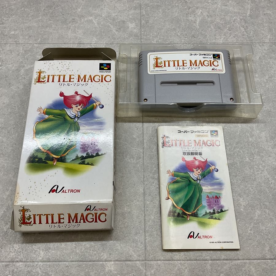 SFC スーファミ リトル・マジック LITTLE MAGIC アルトロン ALTRON 箱説付【05 SFC スーファミ リトル・マジック LITTLE MAGIC アルトロン ALTRON 箱