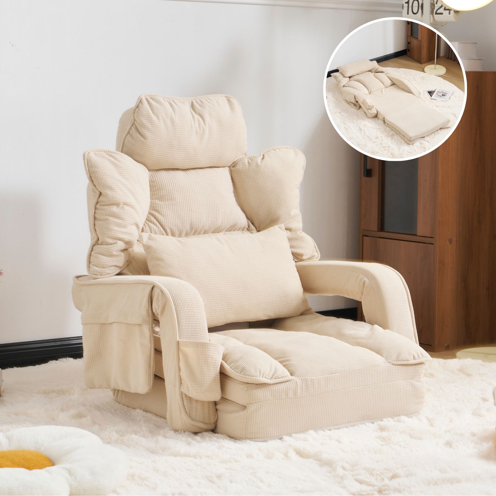 気まぐれショッピング☆【引取限定】組立式ロフトベッド4点セット 気まぐれショッピング☆【引取限定】組立式ロフトベッド4点セット