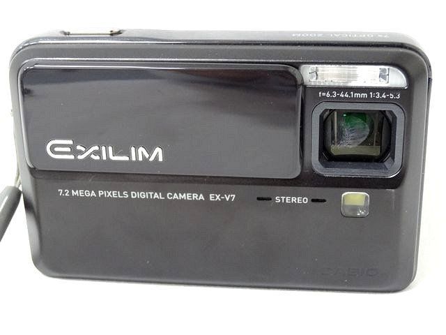 【美品】CASIO EXILIM EX-V7 コンパクトデジタルカメラ カシオ デジタルカメラ オフィシャルWEBサイト | 製品情報 | EX-V7