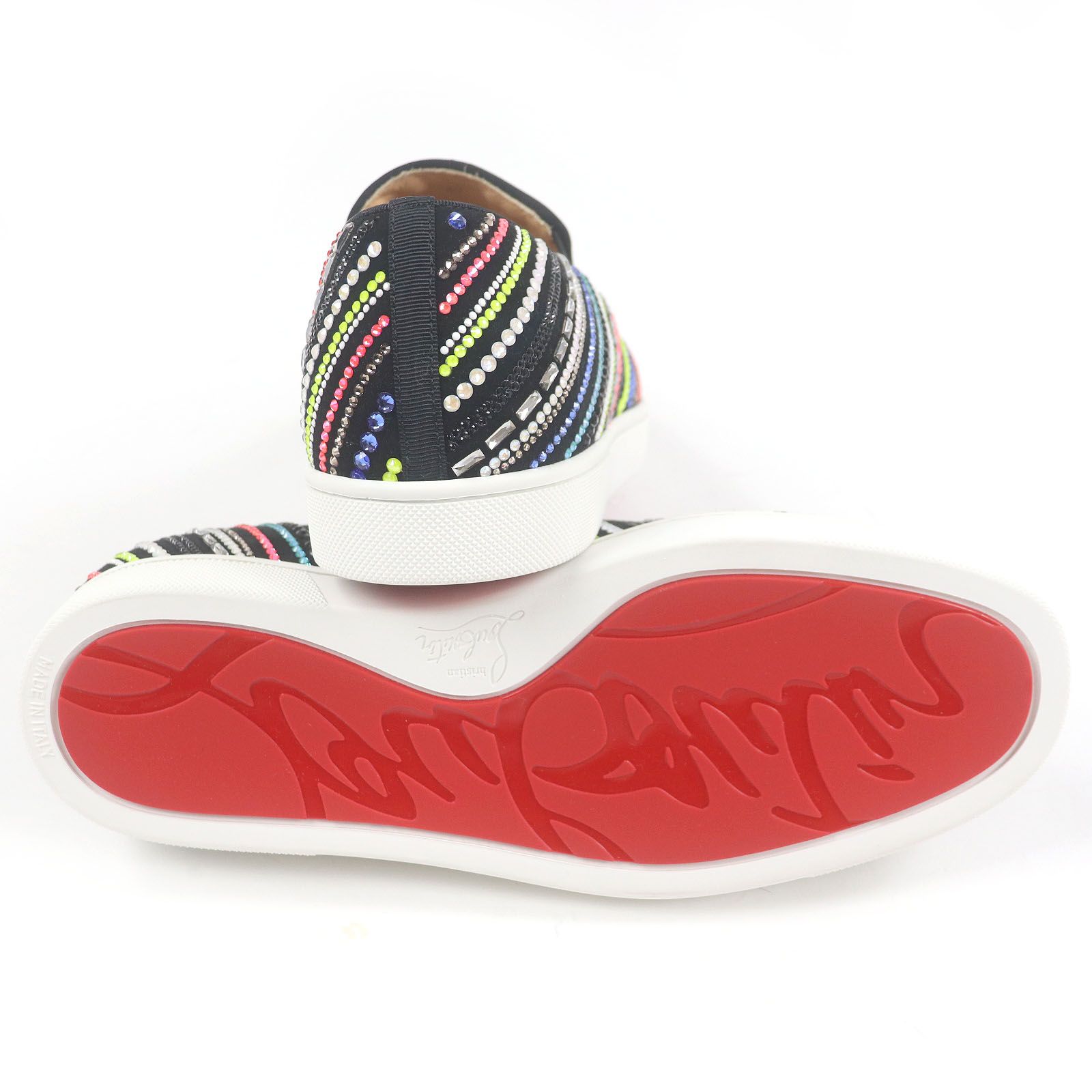 未使用品□Christian Louboutin クリスチャンルブタン BOAT RAYS FLAT